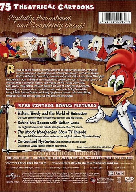 Woody Woodpecker And Friends Classic Cartoon Collection The Dvd