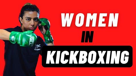 Women In Kickboxing Eman Falcon Khan Mma Fighter Kickboxer