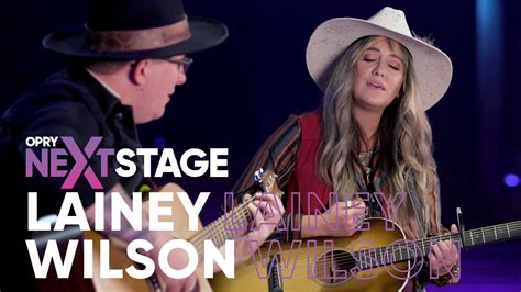Lainey Wilson Rolling Stone Acoustic Performance Opry Nextstage