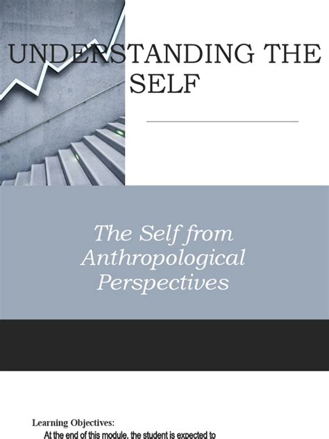 Anthropological Perspective Of Self Pdf Self Anthropology