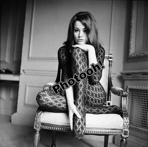 Claudine Auger Erotic Nude Vintage Pinup Wall Art Naked Girl Nudes