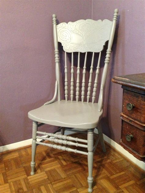 26 Best Images About Painted Press Back Chairs On Pinterest Table And