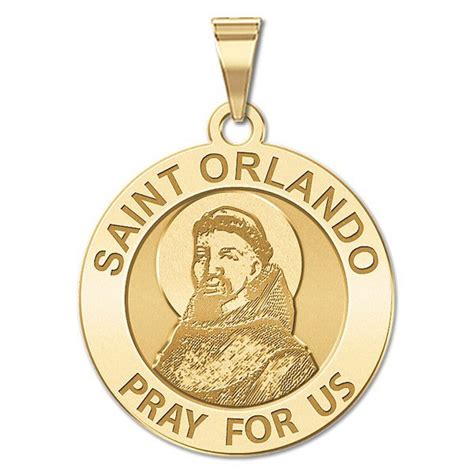 Saint Orlando Religious Medal Exclusive Pg88758