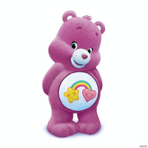 Best Friend Bear Is A Purple Bear Whose Belly Badge Features A Rainbow