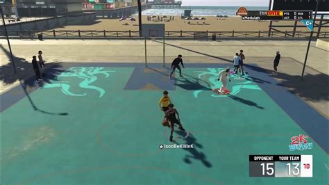 Nba 2k21 Park 3s3v3 Pro Am Comp Lock And Big Gameplay Join Up Youtube