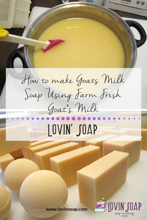 How To Make Goats Milk Soap Using Farm Fresh Goats Milk