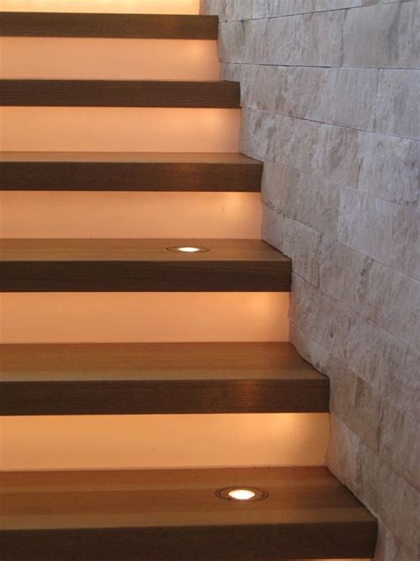 Trendy Interior Stair Lights Modern Stair Lighting Solutions