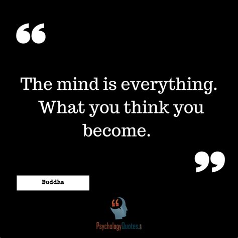 The Mind Is Everything What You Think You Become The Mind Is