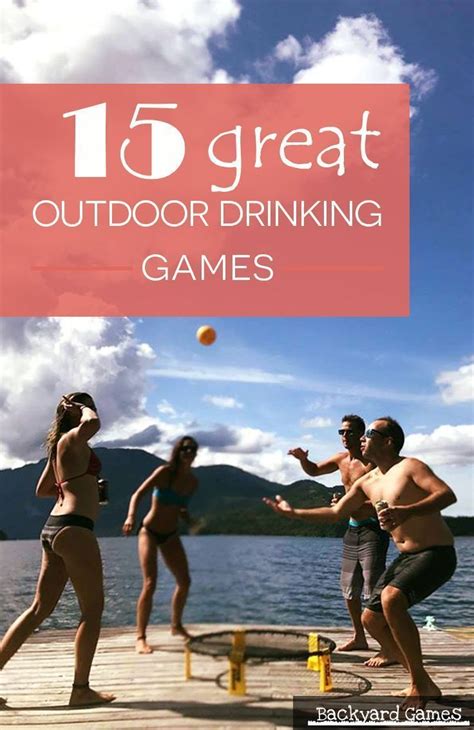 Top 15 Outdoor Drinking Games The Ultimate List By Backyard Games