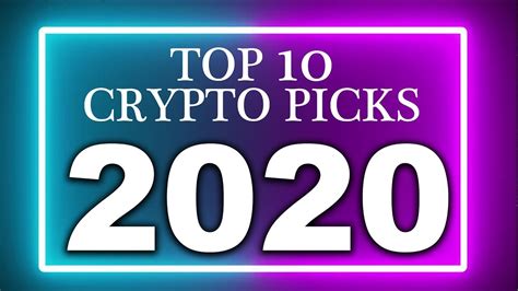 Our list of the top cryptocurrencies ranks the world's largest coins by market capitalization, a figure that represents the combined value of all units of a particular coin in circulation. My Top 10 Cryptocurrency Picks for 2020 - YouTube