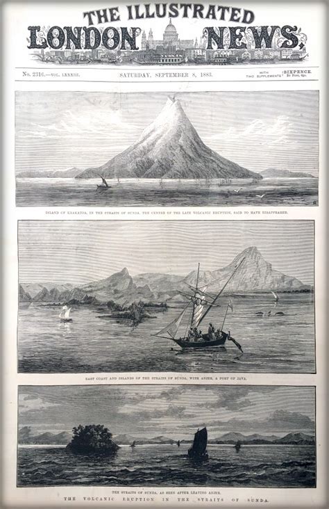 Dramatic Skies From Victorian Era Krakatoa Eruption Touched People