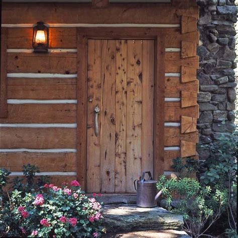 14 Best Front Doors Images On Pinterest Log Houses Wood