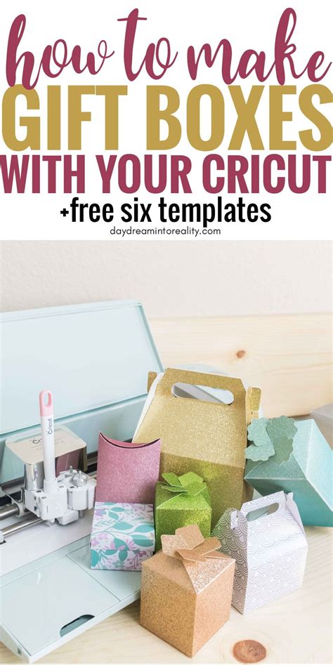 How To Make And Assemble Beautiful Boxes With Your Cricut Free