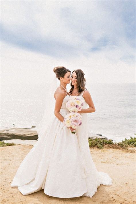 Felicity And Alannas Love Is Love San Diego Wedding Lesbian Bride