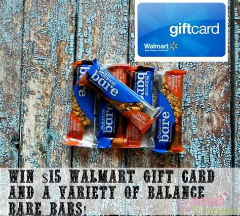 Charitable gift cards let that special someone choose a charity instead of, say, another sweater. Celebrate Summer with Balance Bar and Walmart-Win Balance ...