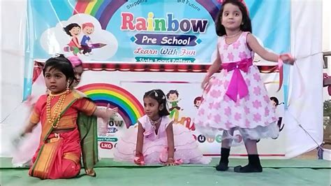 Welcome Song Performed By Rainbow Preschool Students Youtube