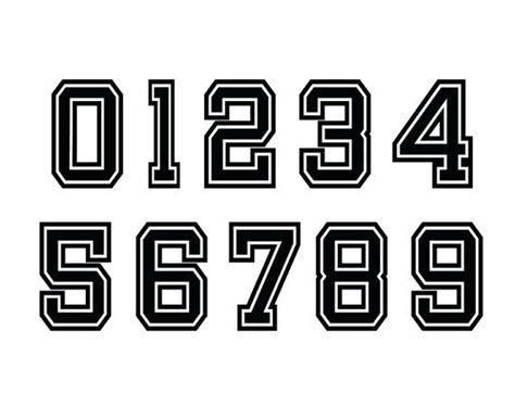 Jersey Number Font Canva Deanne Yamamoto