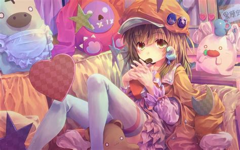Kawaii Cute Girl Anime Wallpapers Wallpaper Cave