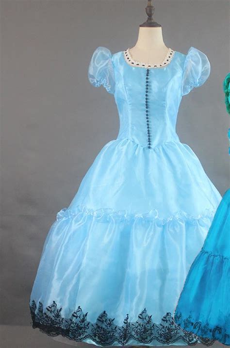 Tim Burtons Alice In Wonderland Alice Blue Dress Costume