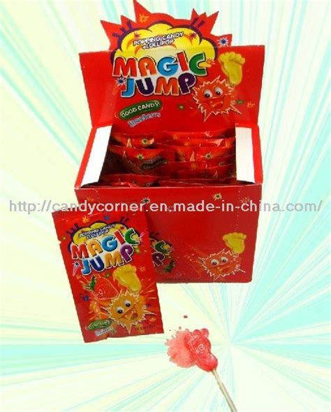 China Magic Jump Candypopping Candy Lollipop China