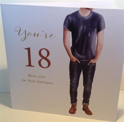 Choosing the ideal birthday gift for an 18 year old boy is never easy, so we are here to help with this great gift guide packed full of tips and reviews. Happy 18th Birthday Card For Boys (18th birthday card ...