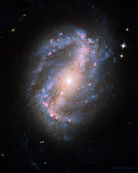 9 Science Astronomy Barred Spiral Galaxy Ngc 6217