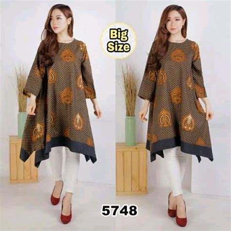 Model baju sasirangan wanita tunik sleting 2 in 1 загрузил: Atasan Tunik Modern Model Baju Batik Tunik 2019 - Seputar Model
