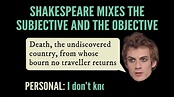 myShakespeare | Hamlet 3.1 "The Undiscovered Country" - YouTube