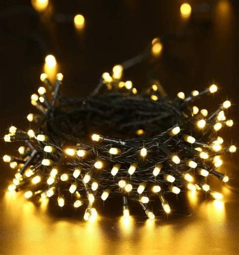 200 Warm White Outdoor Led String Lights Outdoorlights The