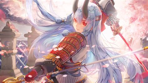 Anime Girl Warrior Samurai Fantasy 4k 296 Wallpaper