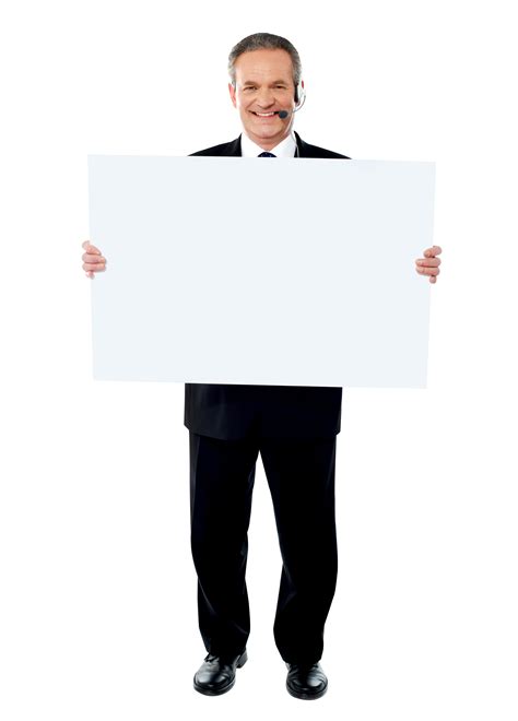 Men Holding Banner Png Image Men Banner Hold On