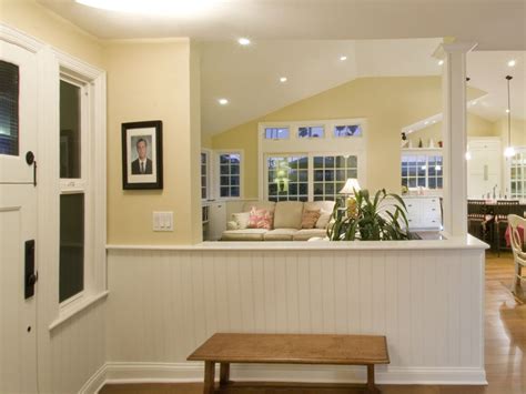 Maybe you would like to learn more about one of these? Entry way | Half wall, Beadboard, Half wall decorating ideas