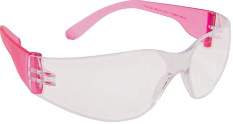 forney 55333 safety glasses starlight with pink frame clear lens — life and home