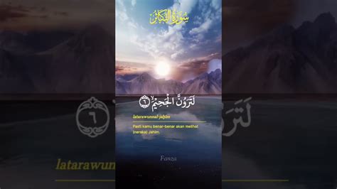 Surah At Takasur Adalah Surah Ke 102 Dalam Al Quran Alquran