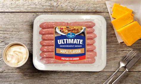 ULTIMATE Maple Chicken Breakfast Sausages Maple Lodge Farms