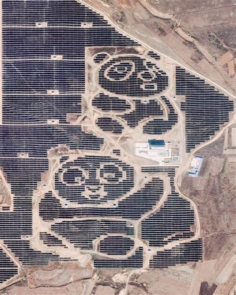 Solar Pandas In Datong Northern China Revue Datong Aerial