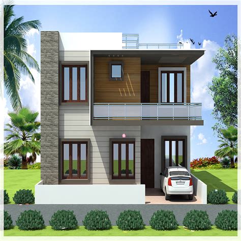 Modern Duplex House Plan In 30x40 Sq Ft Plot Size Archplanest House