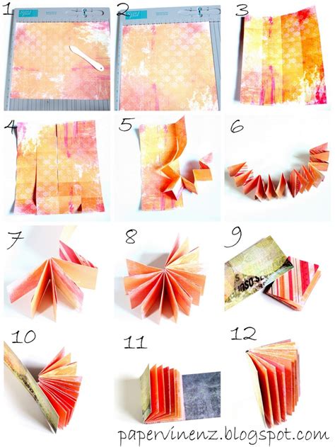 Follow these instructions to create your own mini book. 8 Page Mini - 1 Sheet of Paper (Tutorial) | PaperVine