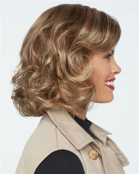 Brave The Wave Lace Front And Monofilament Part Synthetic Wig By Raquel Welch In R14 25