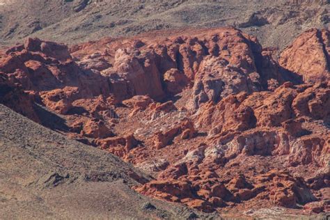 The Bowl Of Fire In Lake Mead National Recreation Area Nevada Stock