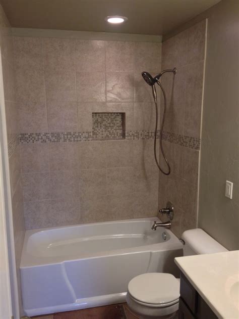 Took me 7 days just to tile it. 25 best images about Bathroom tile remodel ideas on ...