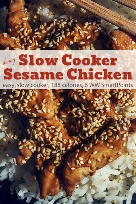These easy slow cooker chicken thigh recipes are exactly what you need to remedy your chicken fatigue. Slow Cooker Sesame Chicken Thighs | Recipe | Slow cooked ...