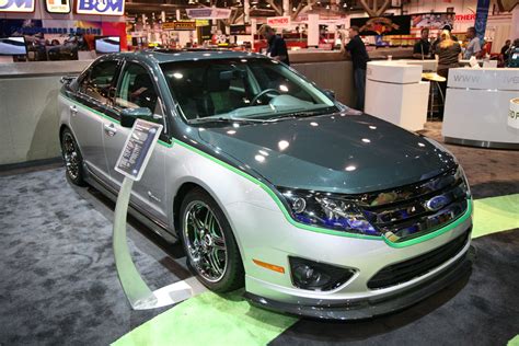 Green Can Be Cool Customized 2010 Ford Fusion Hybrid Show Car