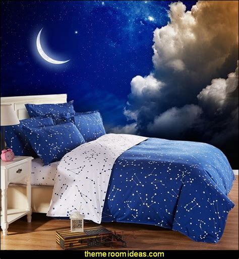 Sky wallpaper cloud wallpaper ceiling wallpaper modern wallpaper light blue. Decorating theme bedrooms - Maries Manor: celestial - moon ...
