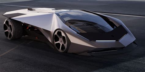 Futuristic Lamborghini Hypercar Could Be The Digital Answer To Ferrari