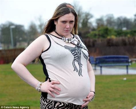 The Woman Whos Looked Eight Months Pregnant For The Last
