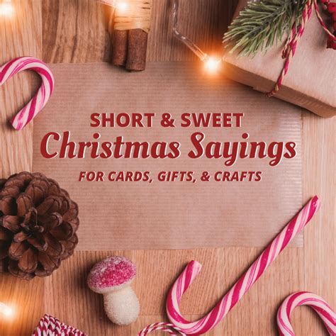 Short Christmas Sayings