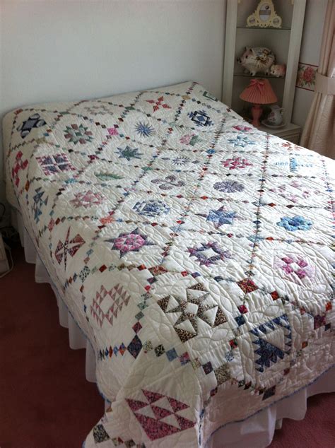 Elm Creek Quilt Made From Different Liberty Tana Lawn Fabrics