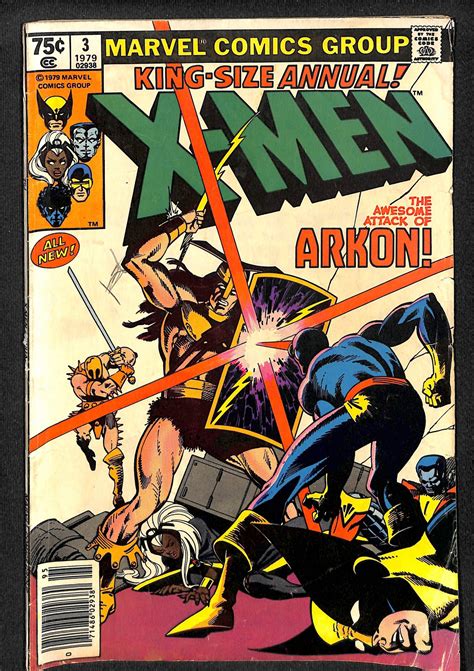 X Men Annual 3 1979 Comic Books Bronze Age Marvel Hipcomic