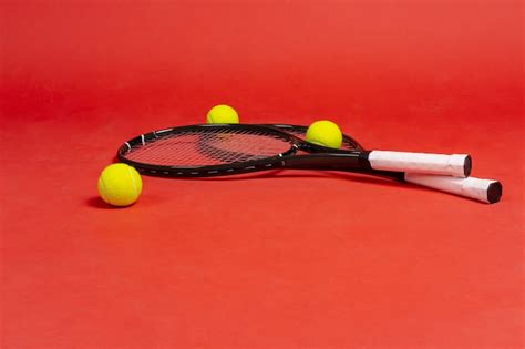 Premium Photo Tennis Racket And Ball